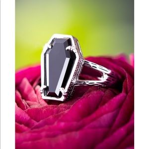 Rocklove Nightmare Before Christmas Coffin Ring
